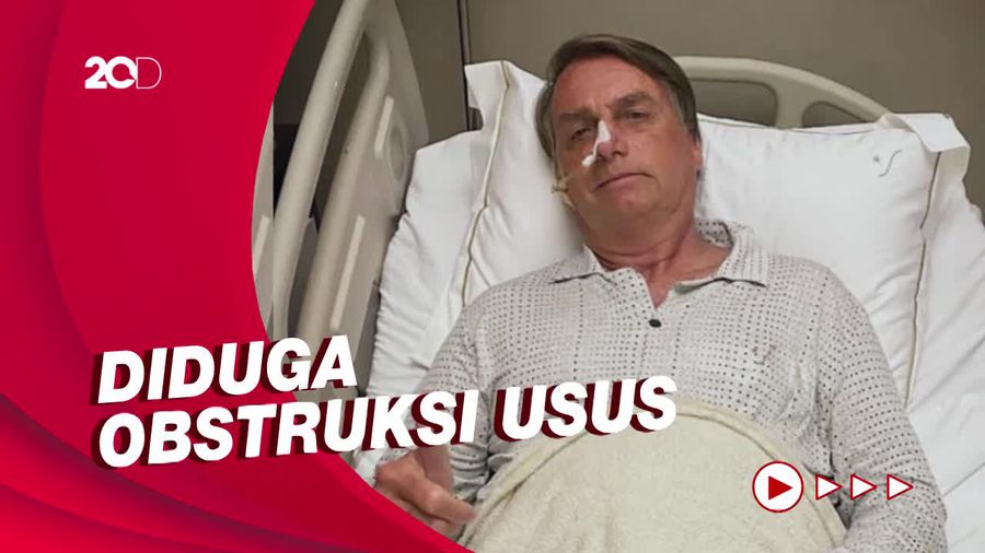 Presiden Bolsonaro Masuk Rumah Sakit Lagi
