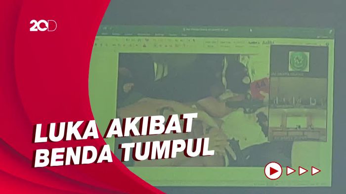 Hasil Visum Briptu Fikri: Ada Lecet & Lebam di Pipi-Leher-Tangan