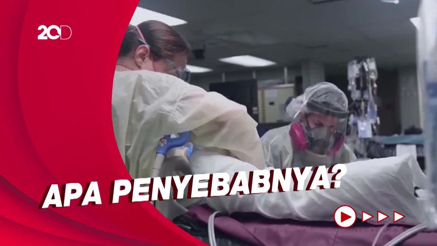 Kasus Harian Covid-19 AS Dilaporkan Tembus 1 Juta