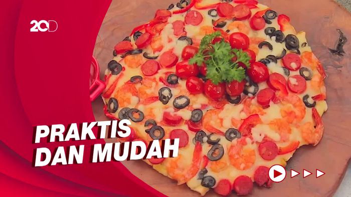 Masak Masak: Resep Pizza Seafood dari Roti Tawar