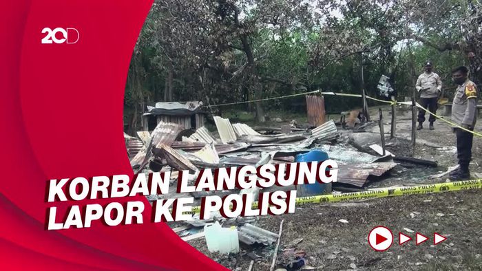Dituding Memiliki Ilmu Hitam, Rumah Pasutri di Sultra Dibakar Warga