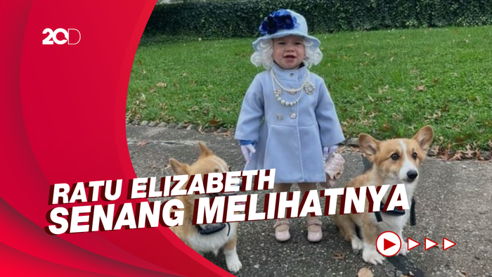 Gemas! Kerajaan Inggris Kirim Surat ke Balita yang Dandan ala Ratu Elizabeth