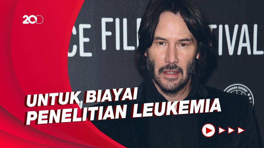 Keanu Reeves Donasikan Sebagian Pendapatan dari The Matrix 