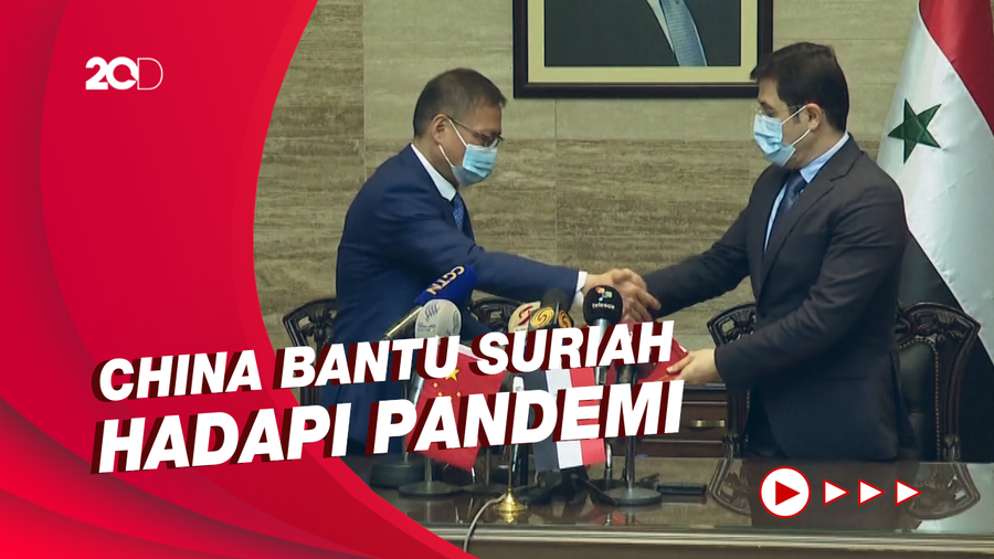 Suriah Terima Bantuan 1 Juta Dosis Vaksin Covid-19 dari China