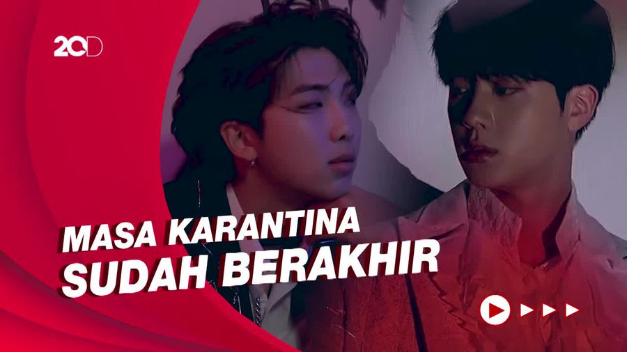 RM dan Jin BTS Sembuh dari Covid-19