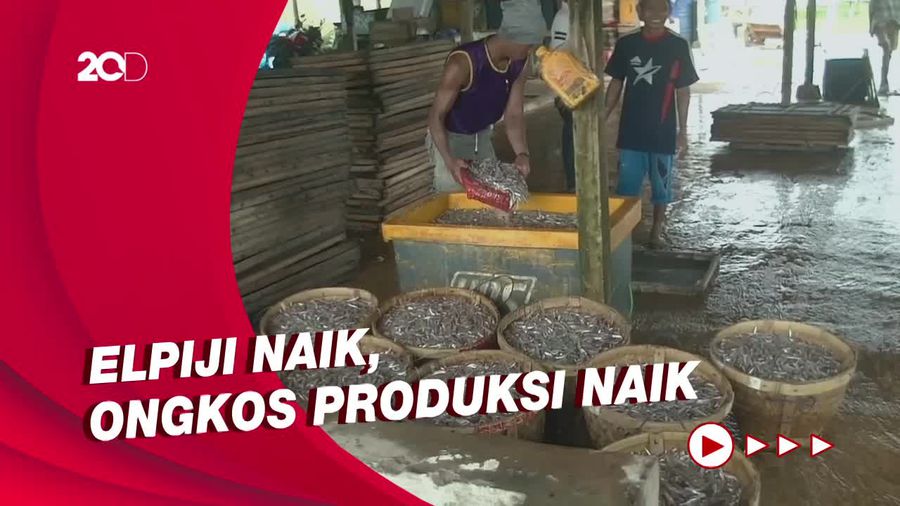 Harga Gas Elpiji Naik, Perajin Ikan Asin Ini Ngeluh Pengeluaran Meroket!