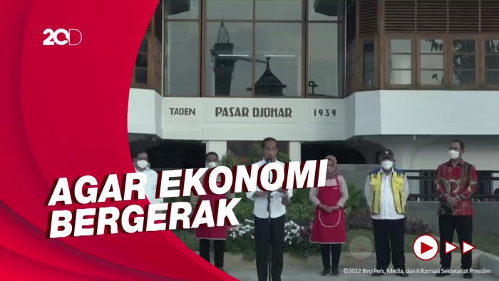 Jokowi Resmikan Pasar Johar: Siap Dimanfaatkan Pedagang-Masyarakat