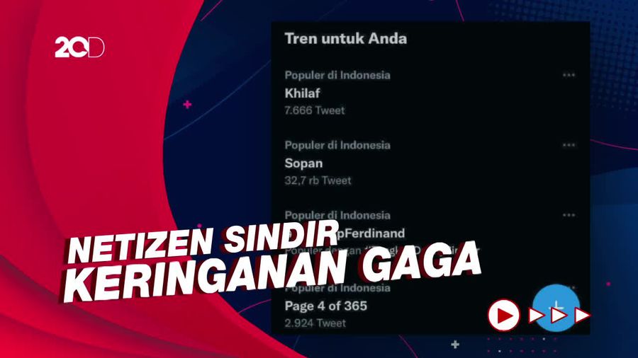 Jadi Faktor Keringanan Hukuman, Sopan Trending Topic di Twitter