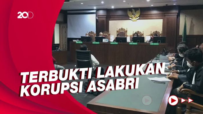 Korupsi Asabri, Lukman Purnomosidi-Jimmy Sutopo Divonis 10 dan 13 Tahun Bui