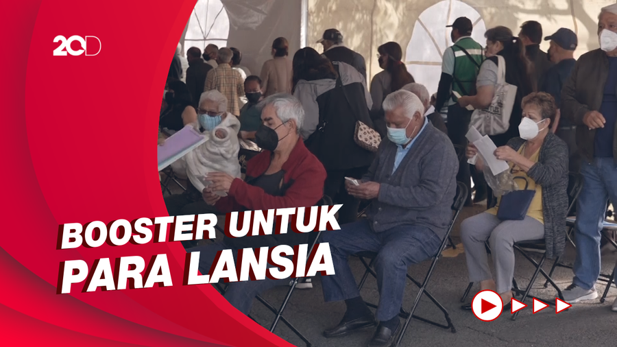 Waspada Omicron, Mexico Genjot Vaksinasi Dosis Ketiga untuk Lansia