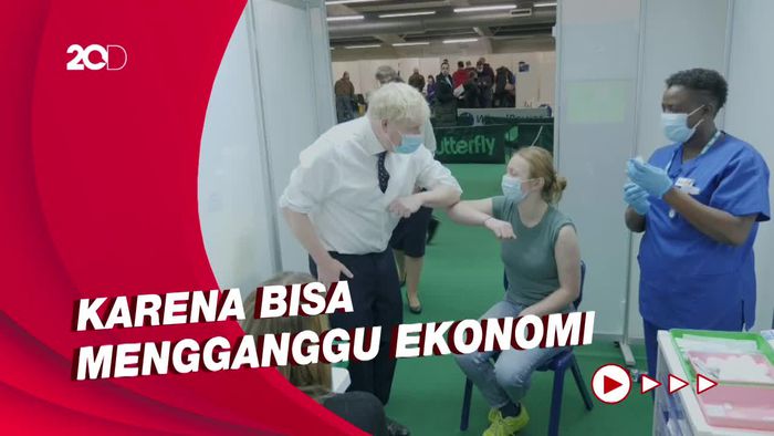 Diserbu 200 Ribu Kasus Covid-19 Per Hari, Inggris Belum Mau Lockdown