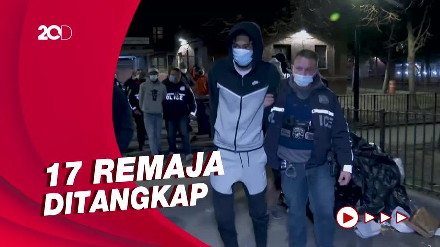 Penggerebekan Besar-besaran Geng Kriminal di Brooklyn