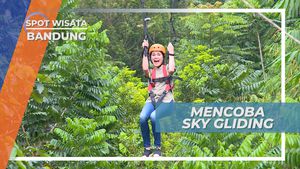 Sky Gliding, Melayang di Ketinggian Dago Kabupaten Bandung