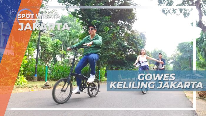 Bersepeda Keliling Jakarta, Olahraga Santai di Ibu Kota