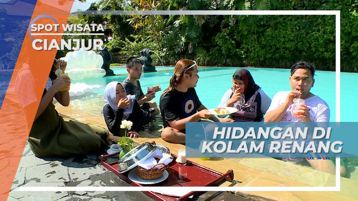 Menikmati Hidangan Istimewa di Tepi Kolam Renang Cianjur