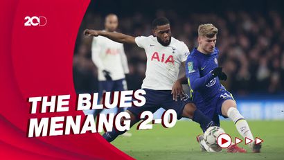 Lukaku Main Lagi, Chelsea Benamkan Spurs di Leg I Piala Liga Inggris