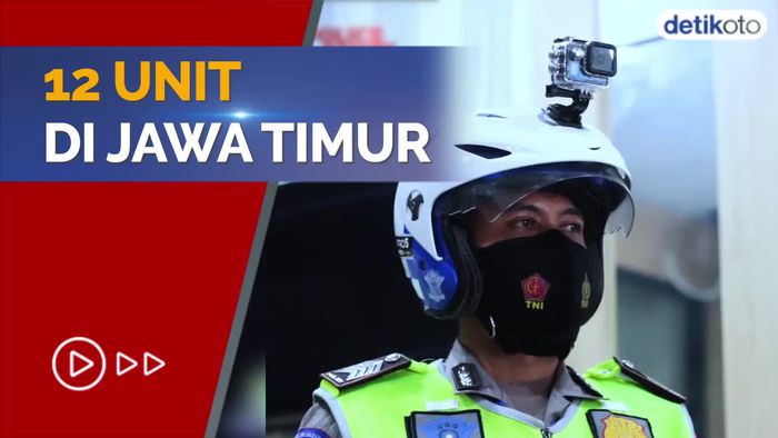 Canggih! Polda Jatim Mulai Terapkan ETLE Mobile