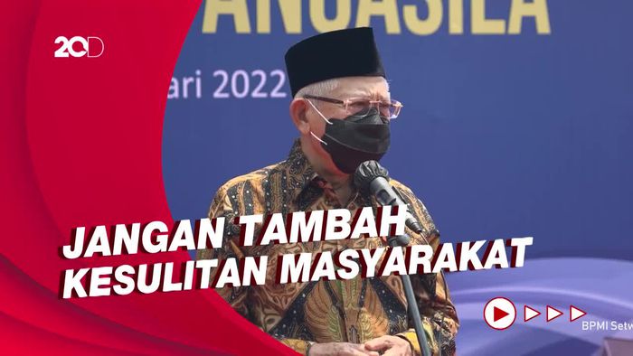 Wapres Sentil Pihak yang Cari Untung di Tengah Mahalnya Minyak Goreng