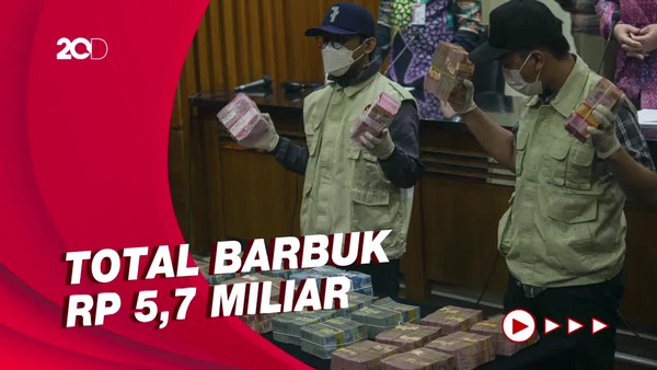 Penampakan Uang Sitaan Miliaran Rupiah Kasus Korupsi Rahmat Effendi