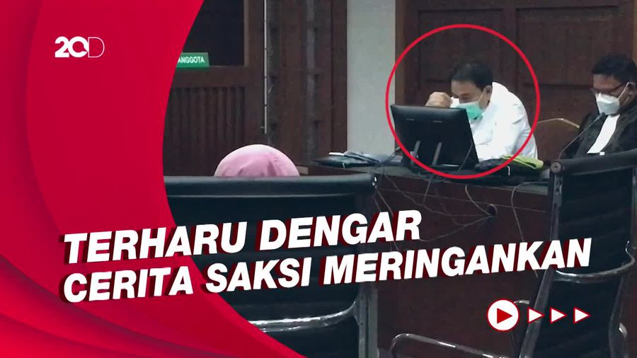 Momen Azis Syamsuddin dan Saksinya Nangis di Persidangan