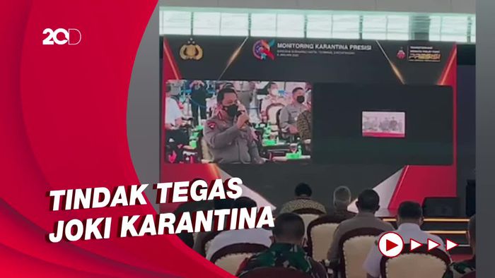 Kapolri Minta Tindak Tegas Joki dan Amankan Pasien Karantina yang Kabur!