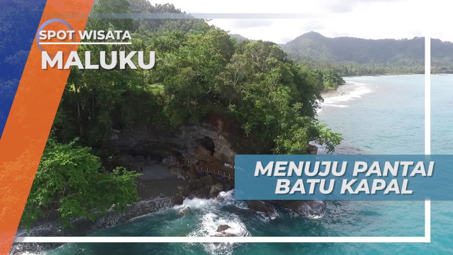 Pantai Liliboi, Perjalanan Menuruni Anak Tangga, Maluku
