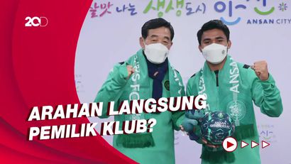 Asnawi Mangkualam Diperpanjang Klub Ansan Greeners