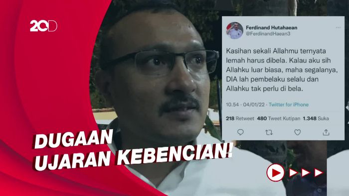 Senin Besok! Bareskrim Periksa Ferdinand Hutahaean 