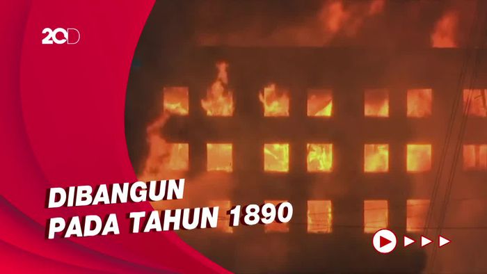 2 Bangunan Tua Bersejarah di Wisconsin Hangus Terbakar 