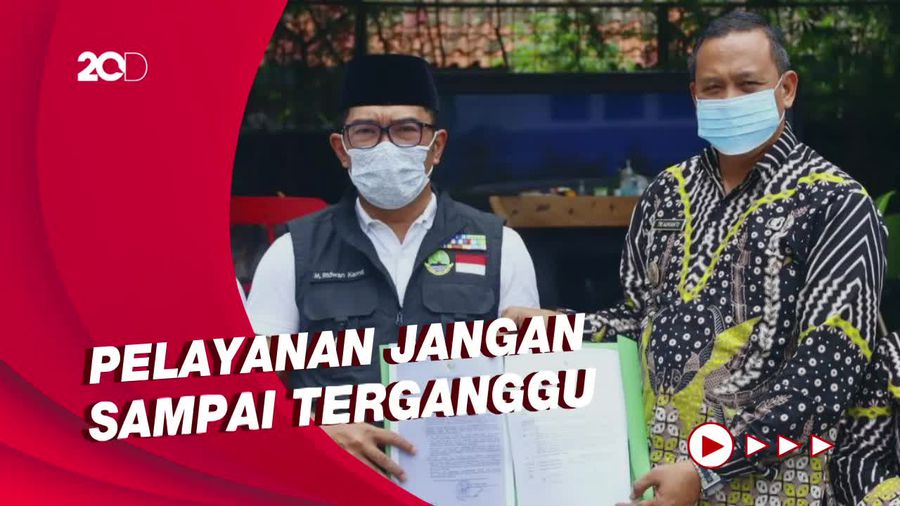Ridwan Kamil Beri Arahan Khusus ke Plt Walkot Bekasi Tri Adhianto