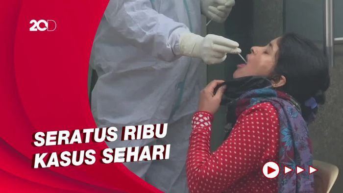 India Alami Lonjakan Kasus Covid-19