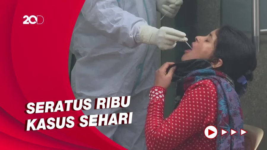 India Alami Lonjakan Kasus Covid-19