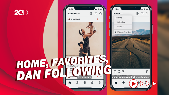 Instagram Uji Coba 3 Pilihan Feed Baru, Seperti Apa?