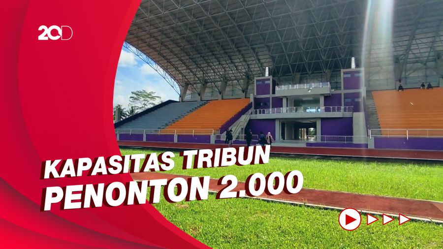 Melihat Stadion Atletik Berstandar Internasional Milik Ciamis