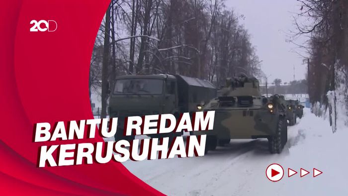 Aliansi Militer Rusia Kirimkan Pasukan Perdamaian ke Kazakhstan