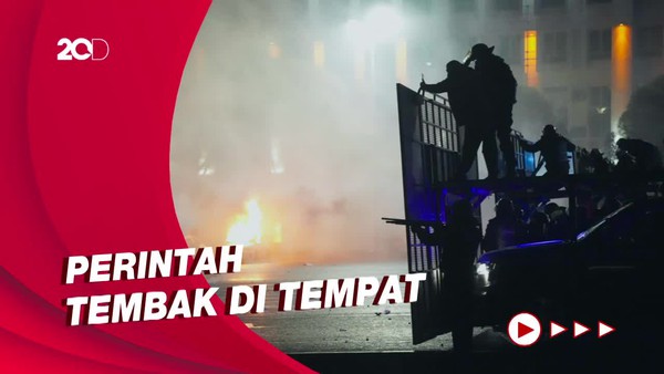 Genting! Kazakhstan Mirip Medan Perang