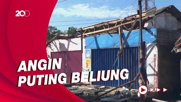 Sejumlah Rumah Warga di Purwakarta Rusak Diterjang Angin Puting Beliung