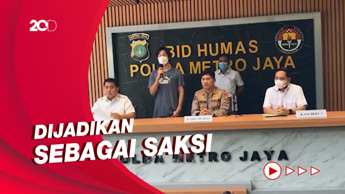 Penampakan Naufal Samudra Dalam Rilis Kasus Narkoba
