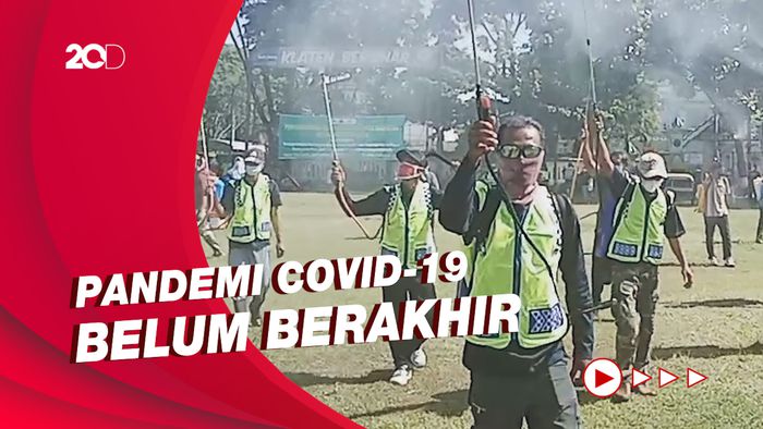 Penyemprotan Eco Enzym 50.000 Sprayer di Klaten Masuk MURI