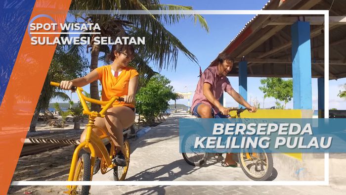 Bersepeda Keliling Pulau Liukang Loe Sulawesi Selatan