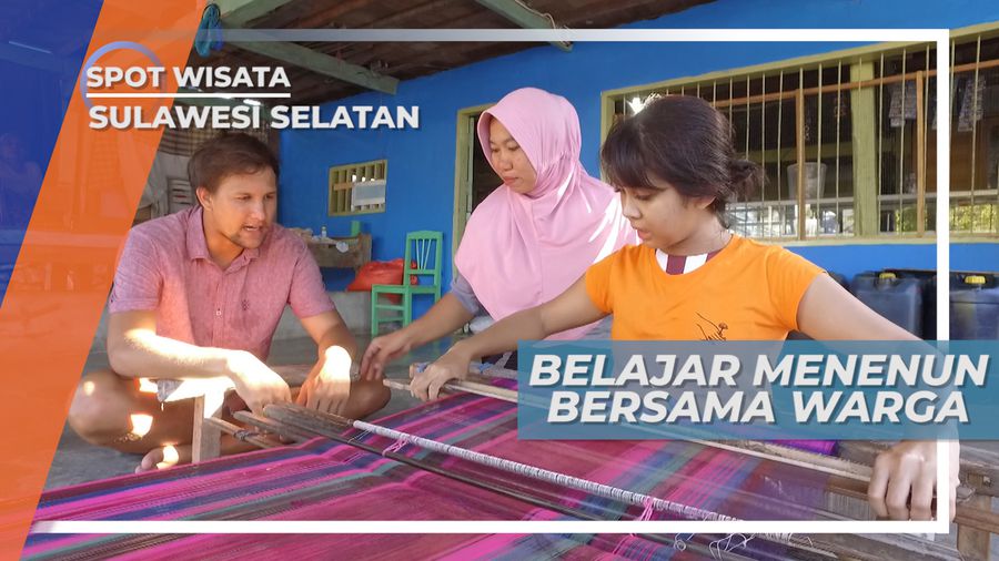 Belajar Menenun Bersama Warga Pulau Liukang Loe Sulawesi Selatan