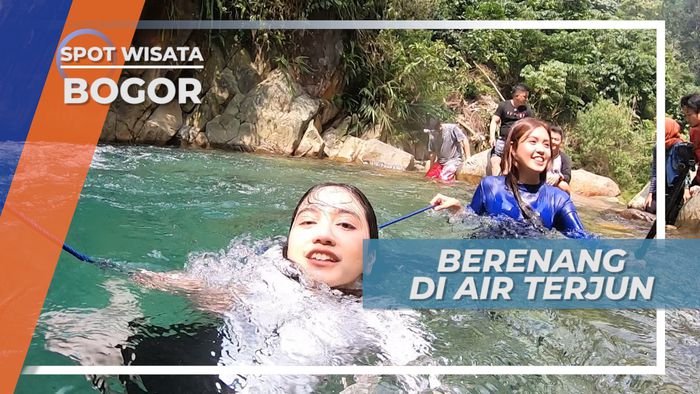 Menikmati Kesegaran Alam Dengan Berenang di Curug Cibaliung Bogor