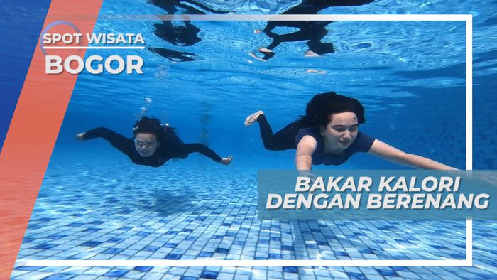 Bakar Kalori Dengan Berenang di Kolam Penginapan Cisarua Bogor
