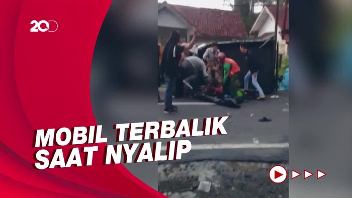 Mau Pengajian, Puluhan Jemaah di Tasik Kecelakaan Saat Tumpangi Mobil Bak