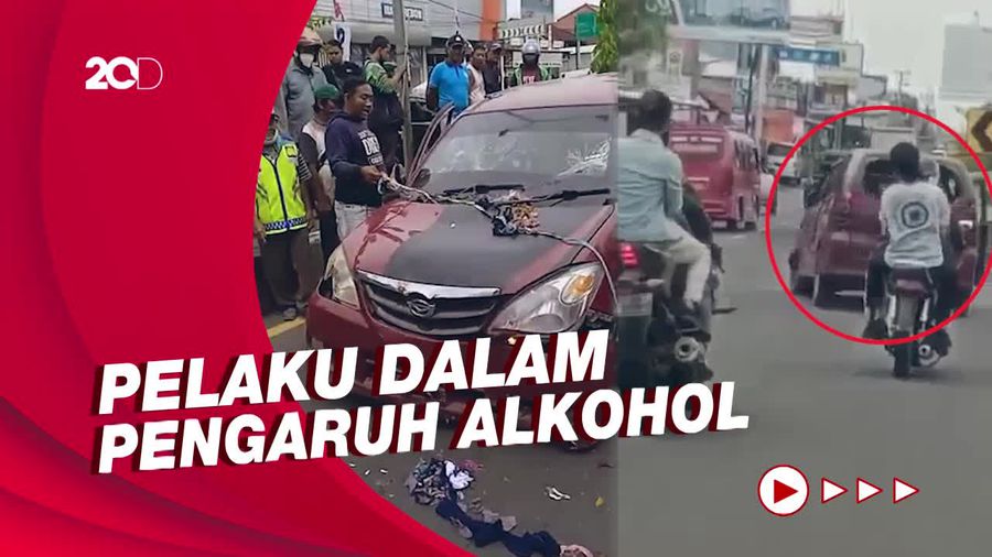 Aksi Pengejaran Pelaku Tabrak Lari di Cirebon, Berujung Diamuk Massa!