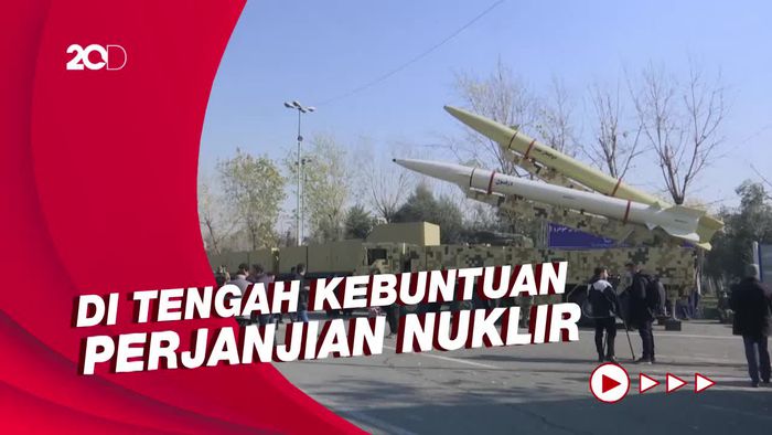 3 Rudal Balistik Iran Ditampilkan ke Publik