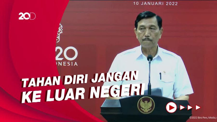 Luhut: Tren Kenaikan Kasus Corona Disebabkan Pelaku Perjalanan Luar Negeri