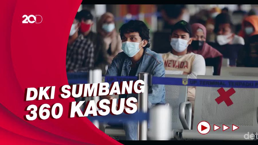 Peta Sebaran 454 Kasus Baru Covid-19 RI 10 Januari 2022: DKI Tertinggi