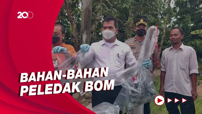 Hasil Olah TKP Ledakan di Pandeglang: Diduga Bom-12 Barang Diamankan