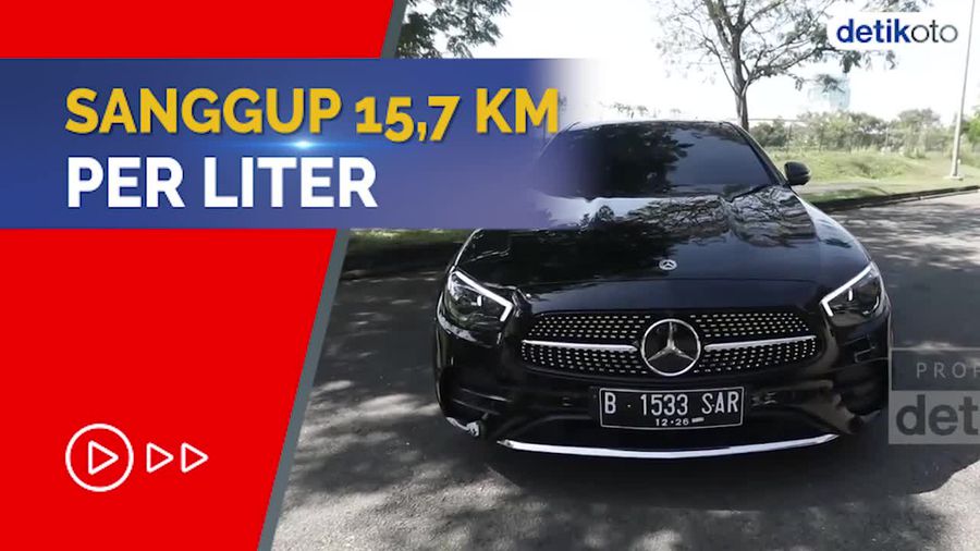 Seberapa Irit Konsumsi Bensin Mercedes-Benz E 300 AMG Line?